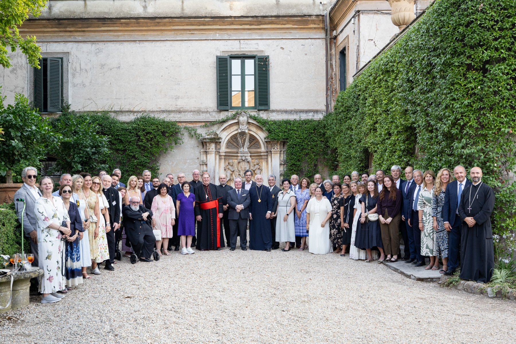 Le pèlerinage orthodoxe-catholique américain fait étape à la Villa Magistrale