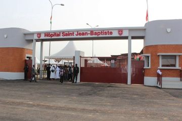 Inauguration of the Saint Jean Baptiste Hospital in Bodo