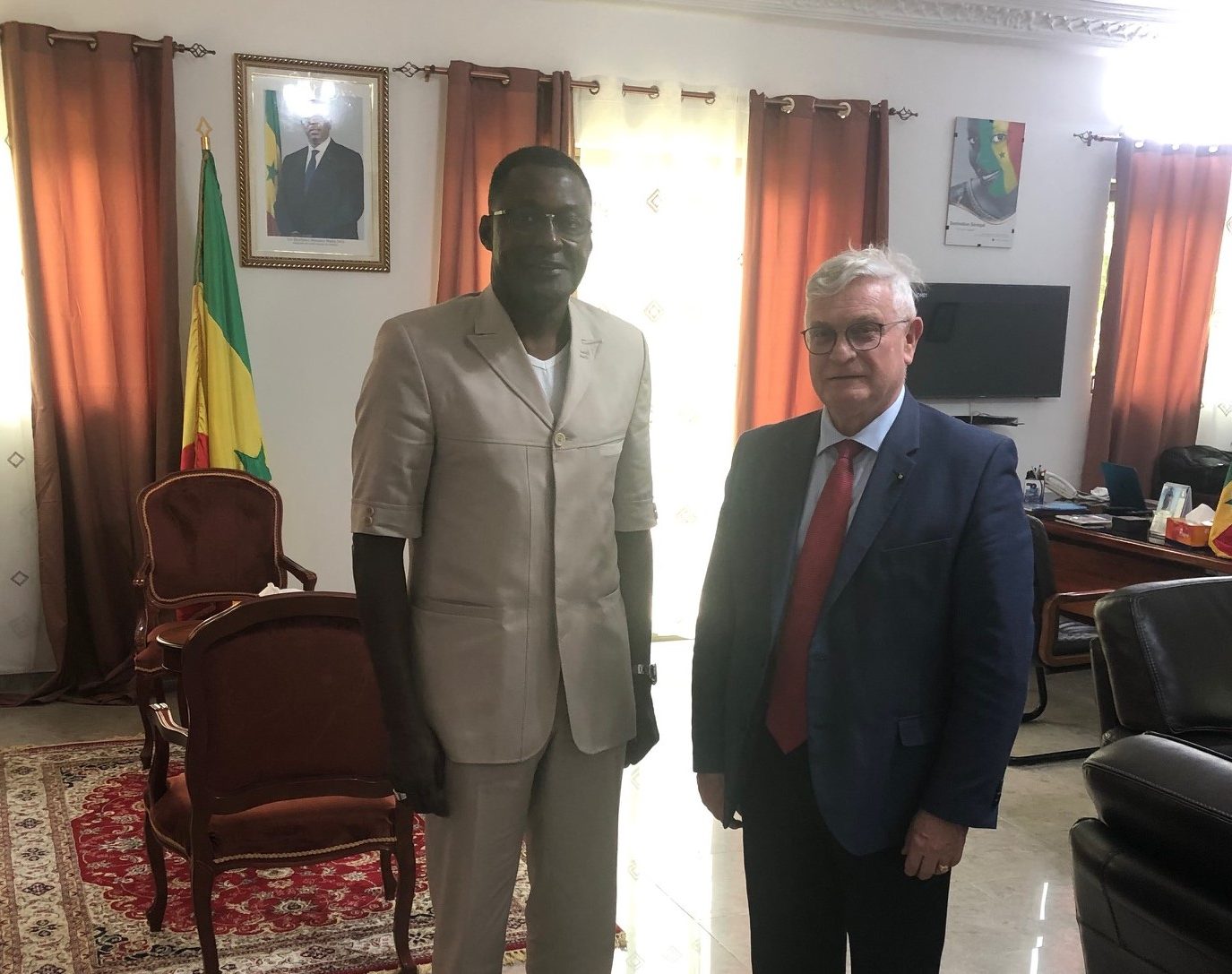 Visit to the Senegalese Ambassador