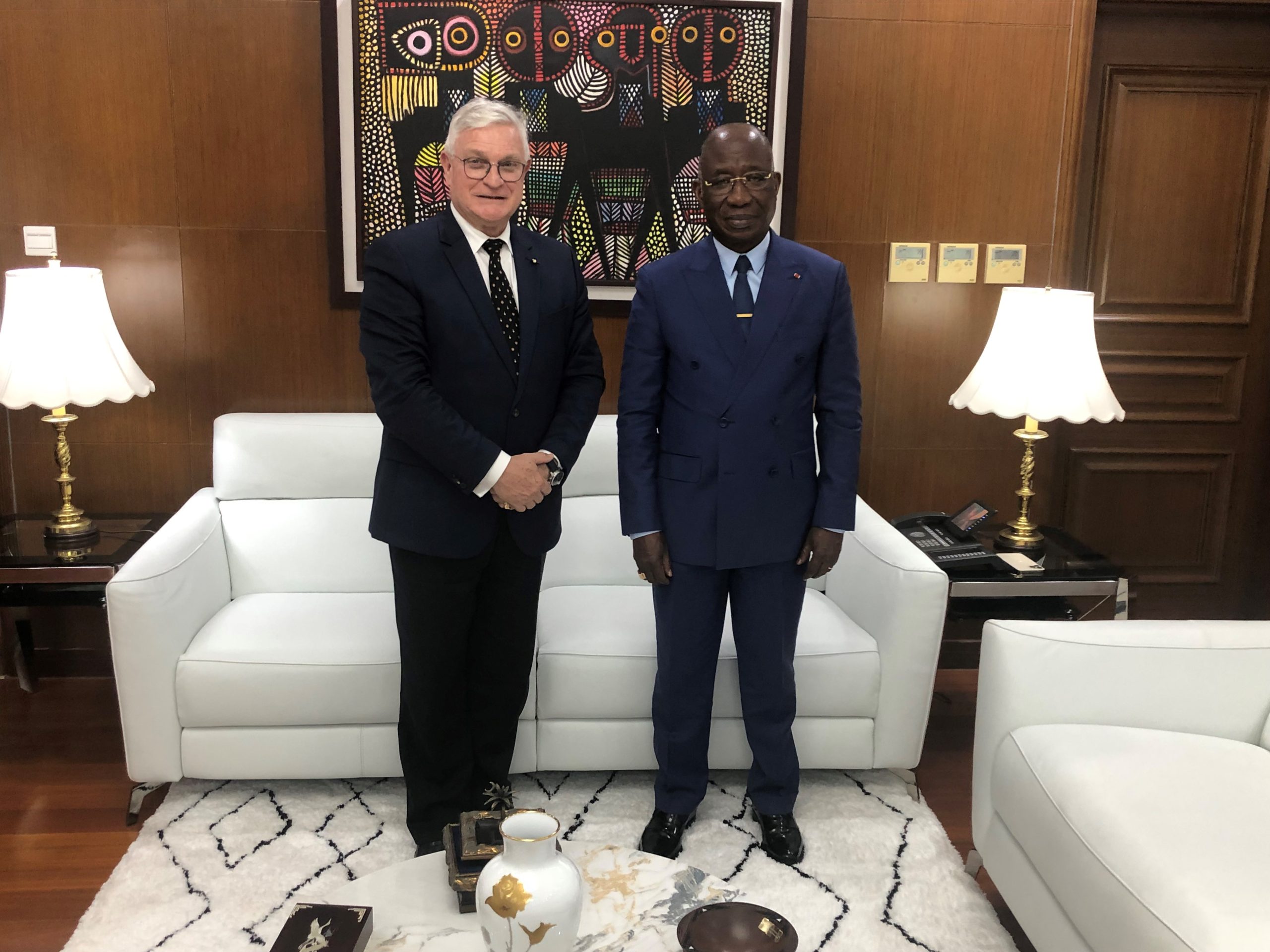Rencontre avec le Ministre des Affaires Etrangères, de l’Intégration Africaine et de la Diaspora