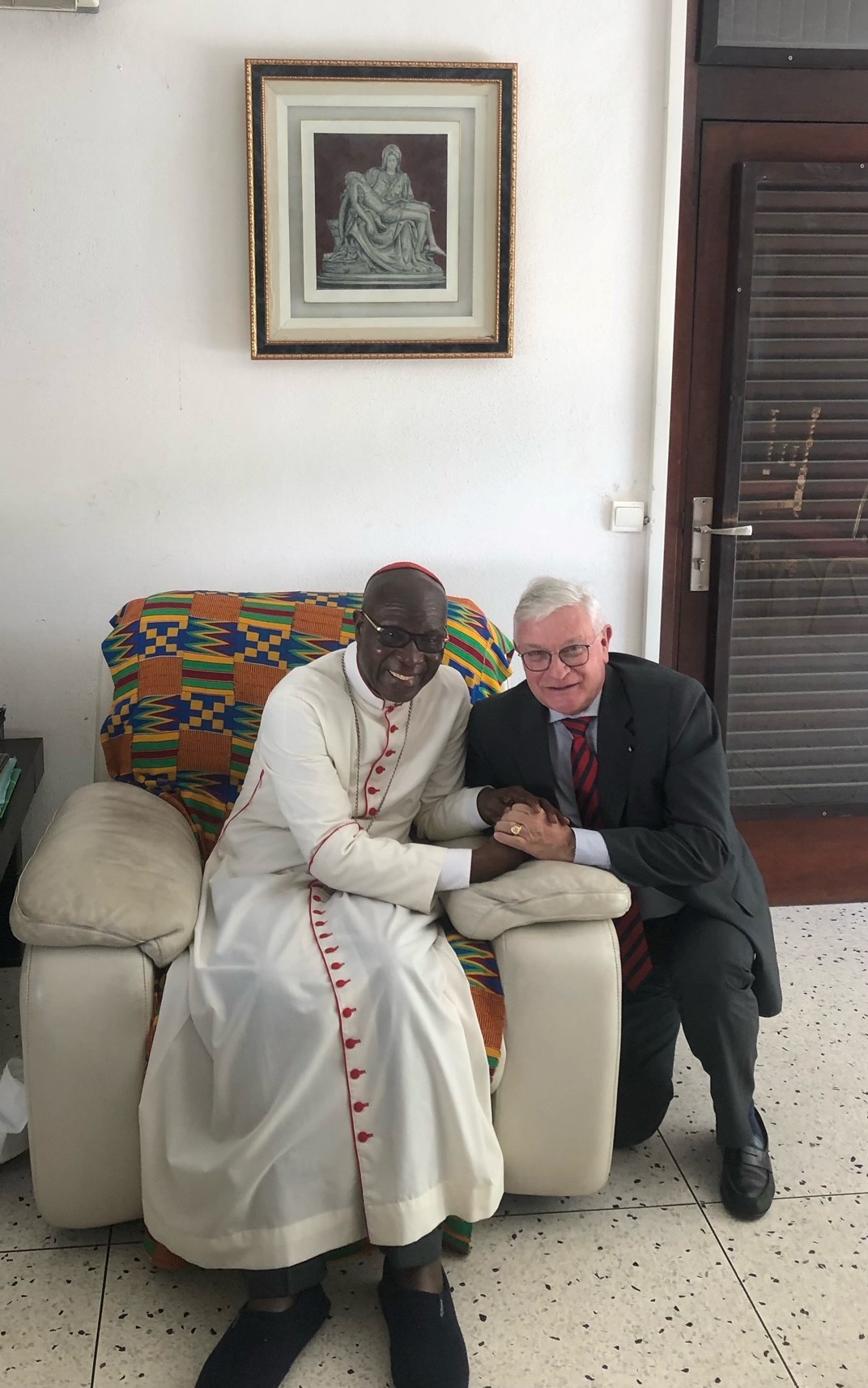 Visit to the Archbishop of ABIDJAN
