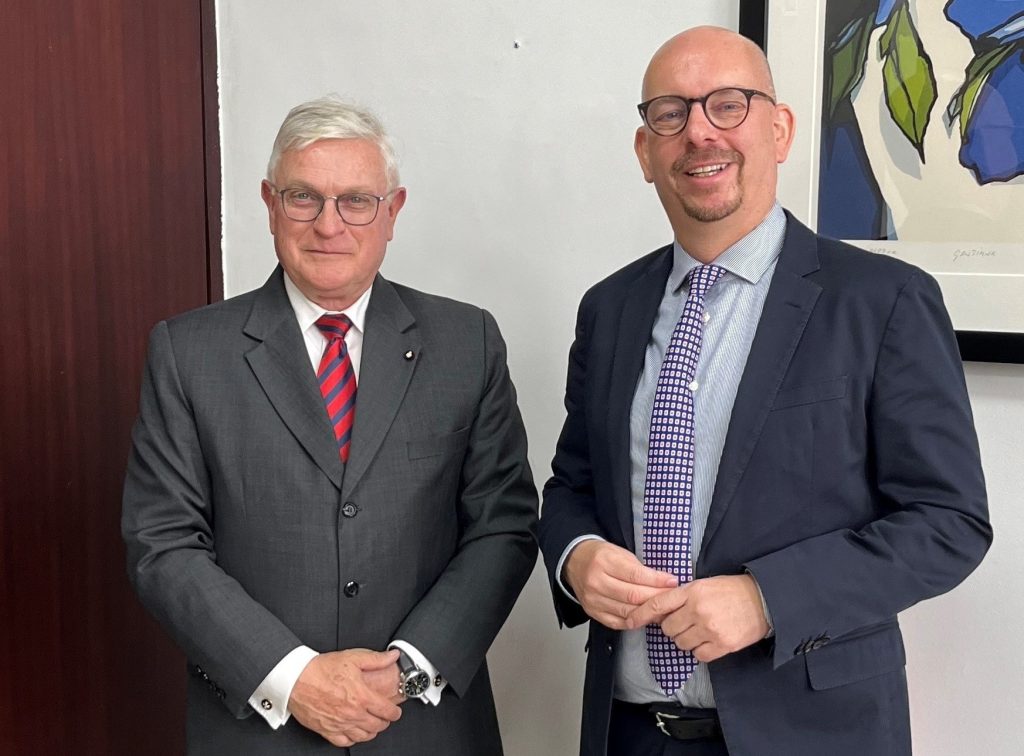 Meeting with the Dutch ambassador - Embassy of the Sovereign Order of ...