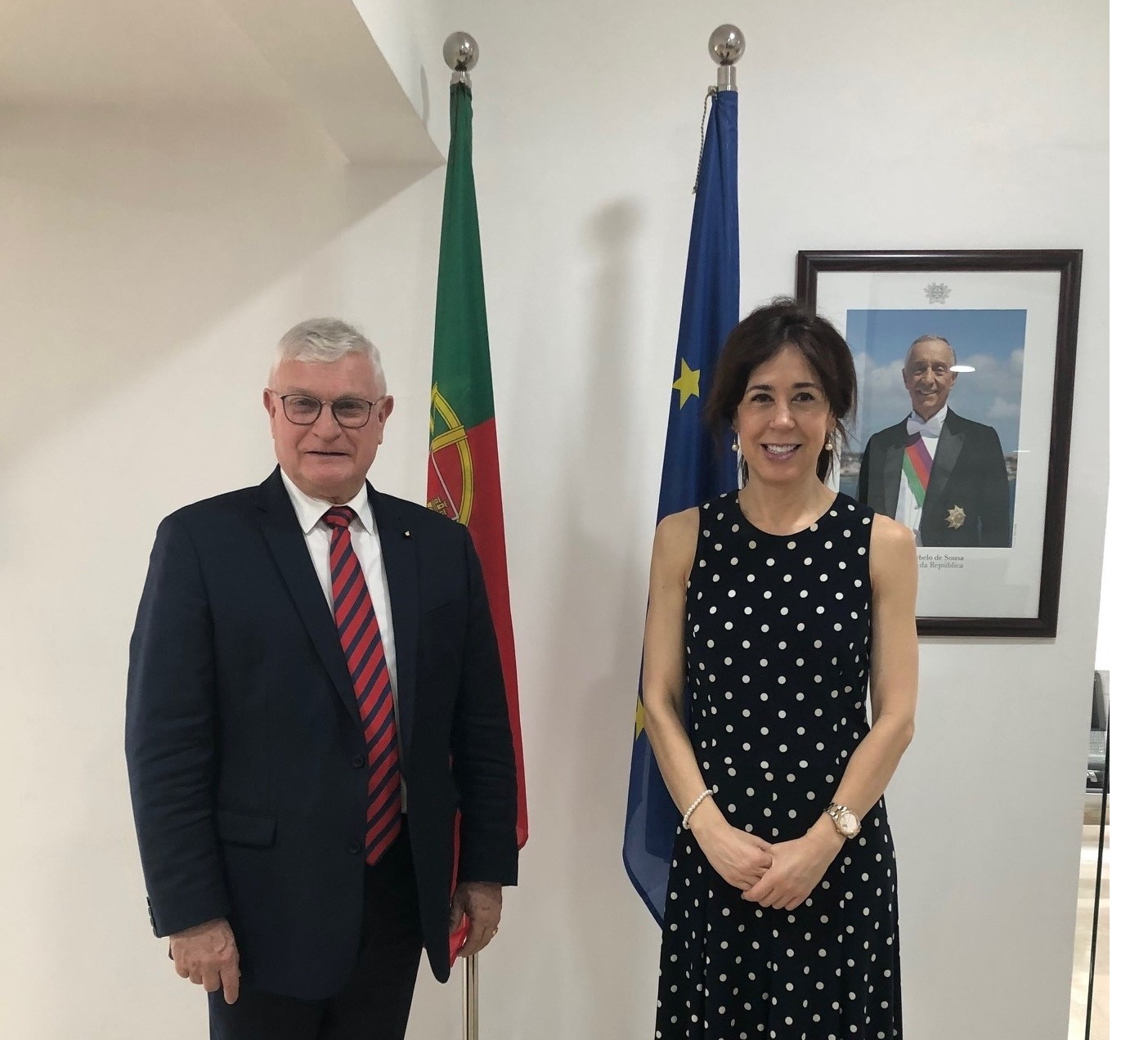Visit to Portuguese Embassy
