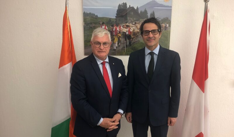 Visite à l’ambassadeur de Suisse