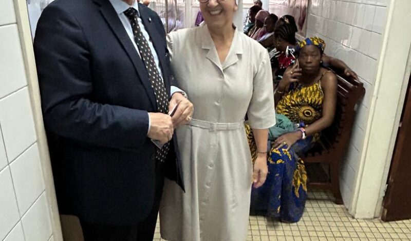 Visit to the St. Therese of the Child Jesus Medical Center