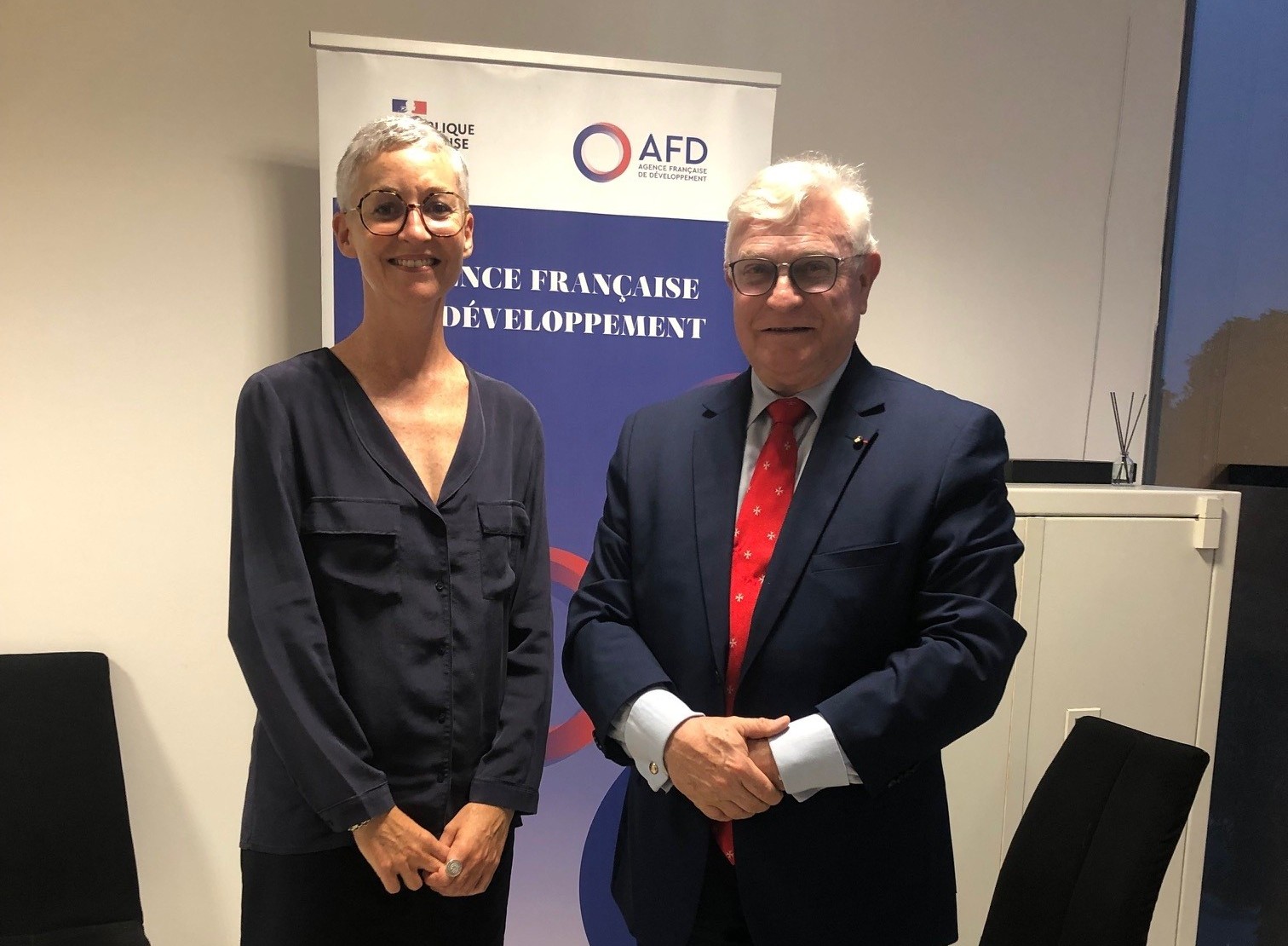 Réunion à l’Agence Française de Développement (AFD)