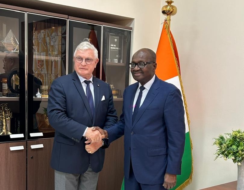 Rencontre avec la Chambre de Commerce Ivoirienne