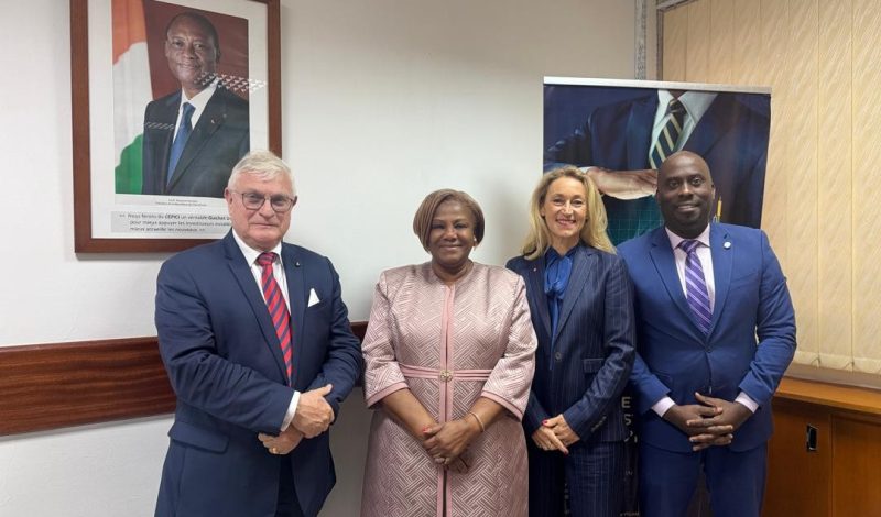 Meeting at the Côte d’Ivoire Investment Promotion Center