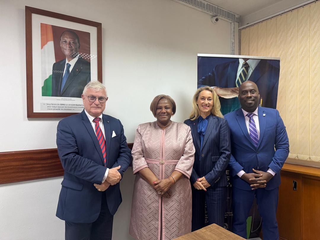 Réunion au Centre de Promotion des Investissements de Côte d’Ivoire