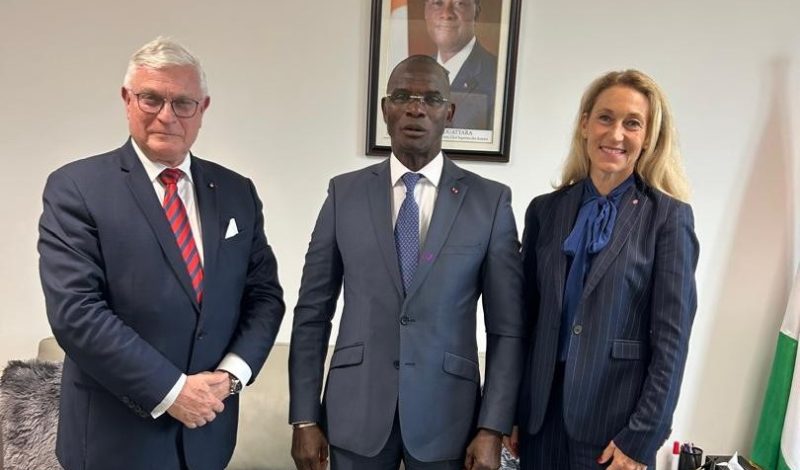 Visit to the Minister of the Interior
