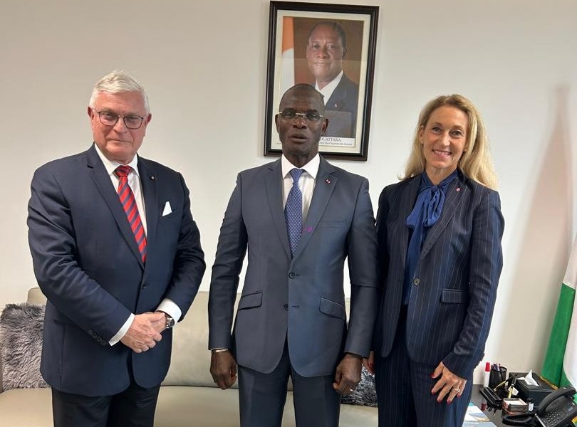 Visit to the Minister of the Interior