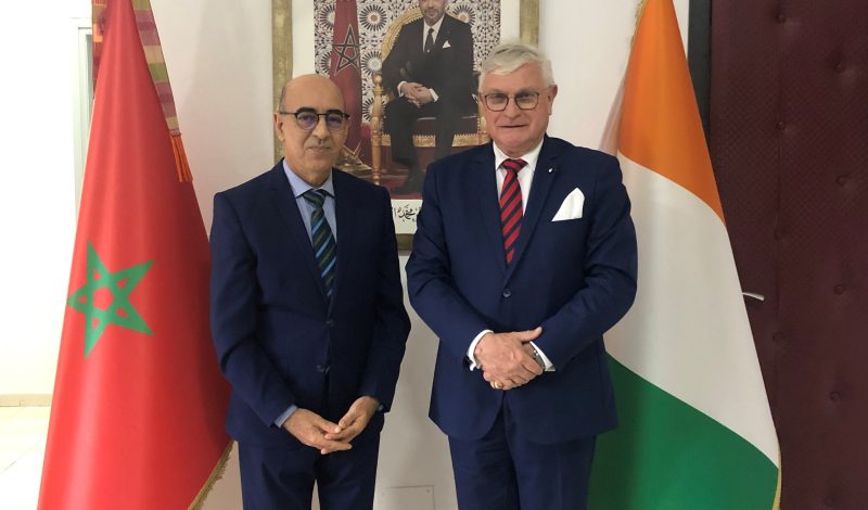 Visit to the Moroccan Embassy