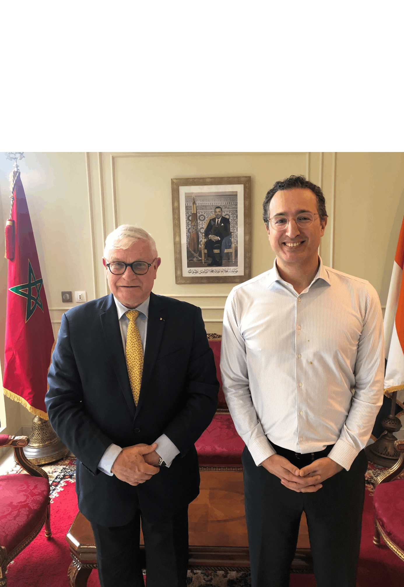 Visit to the Moroccan Ambassador