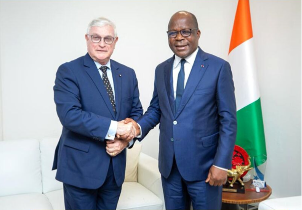 Réunion avec le ministre de la Santé, de la couverture Maladie Universelle et de l’Hygiène Publique